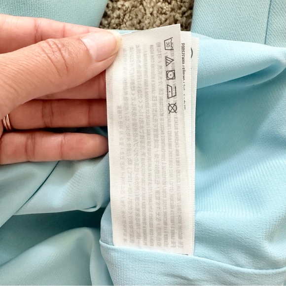 Abercrombie & Fitch Wrap-Front Blazer Dress in Blue Size XS - Picture 8 of 9